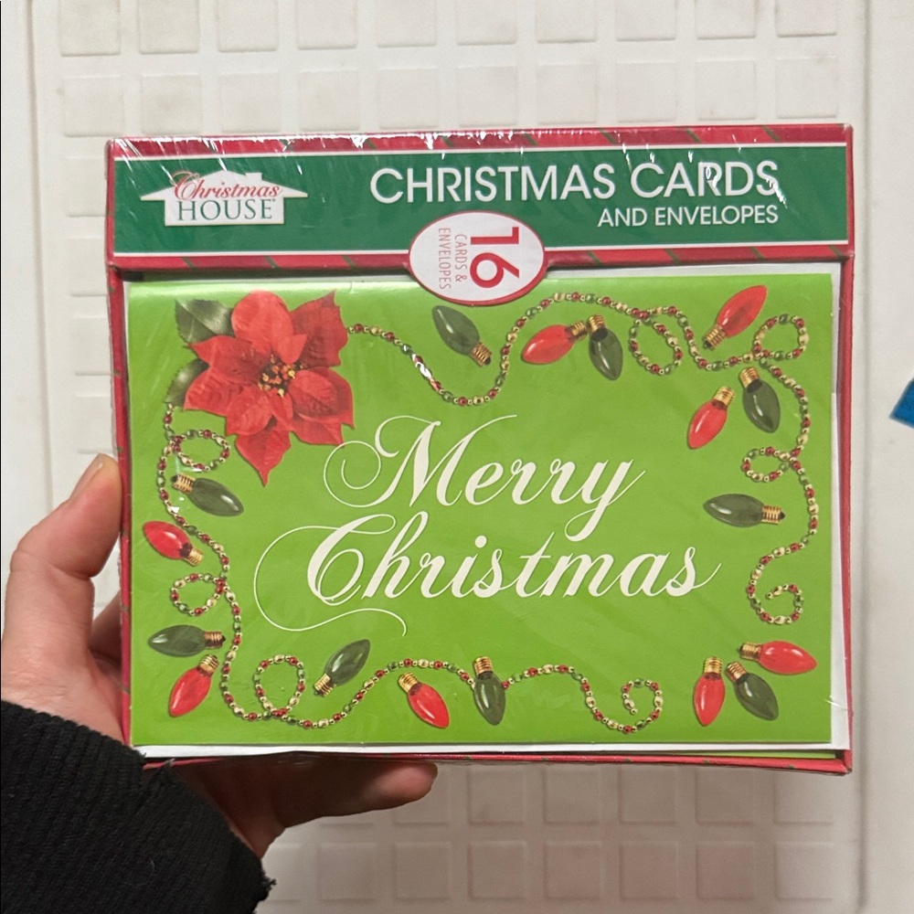 Christmas House Merry Christmas Cards